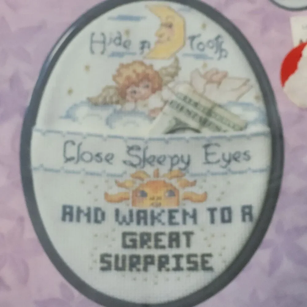 Bucilla Cross Stitch Kit 42917 Tooth Fairy 2001 Vintage